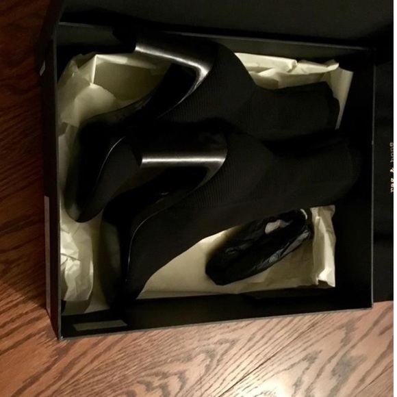 Rag & Bone Ellis Knit Boots - Picture 6 of 8